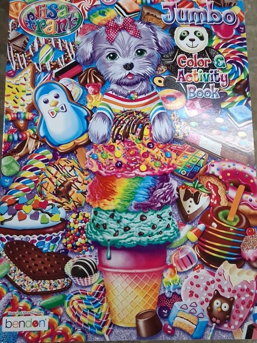 New Lisa Frank Coloring And Activity Book